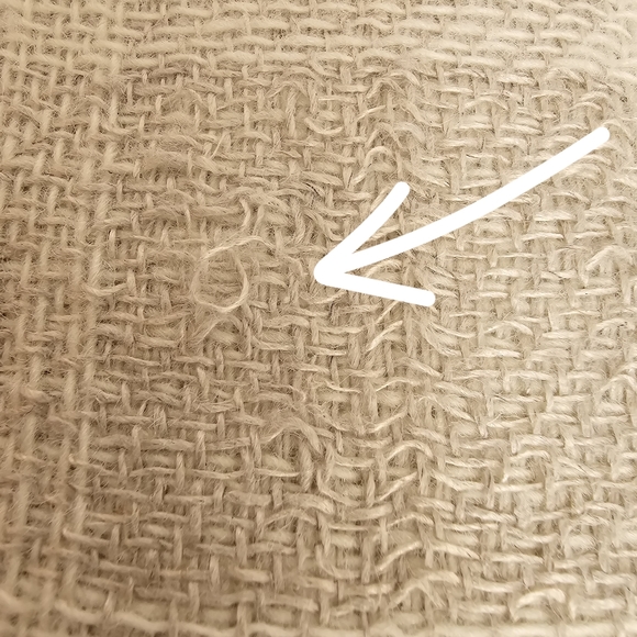 Fibre By Auskin Linen Wool 51x74 Throw Blanket - Picture 4 of 15